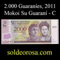 Billetes 2011 1- 2.000 Guaranes